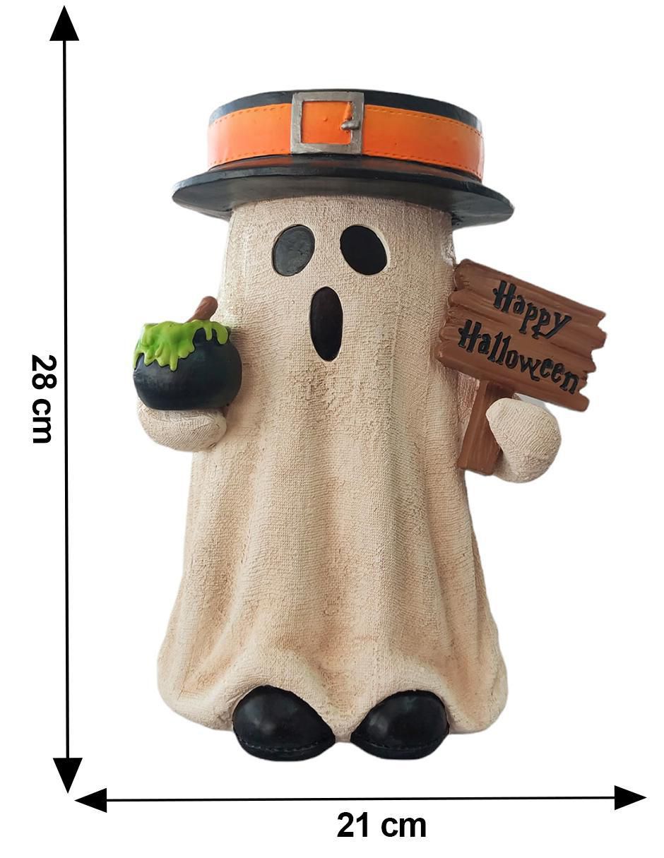 Figura decorativa Running con forma de fantasma