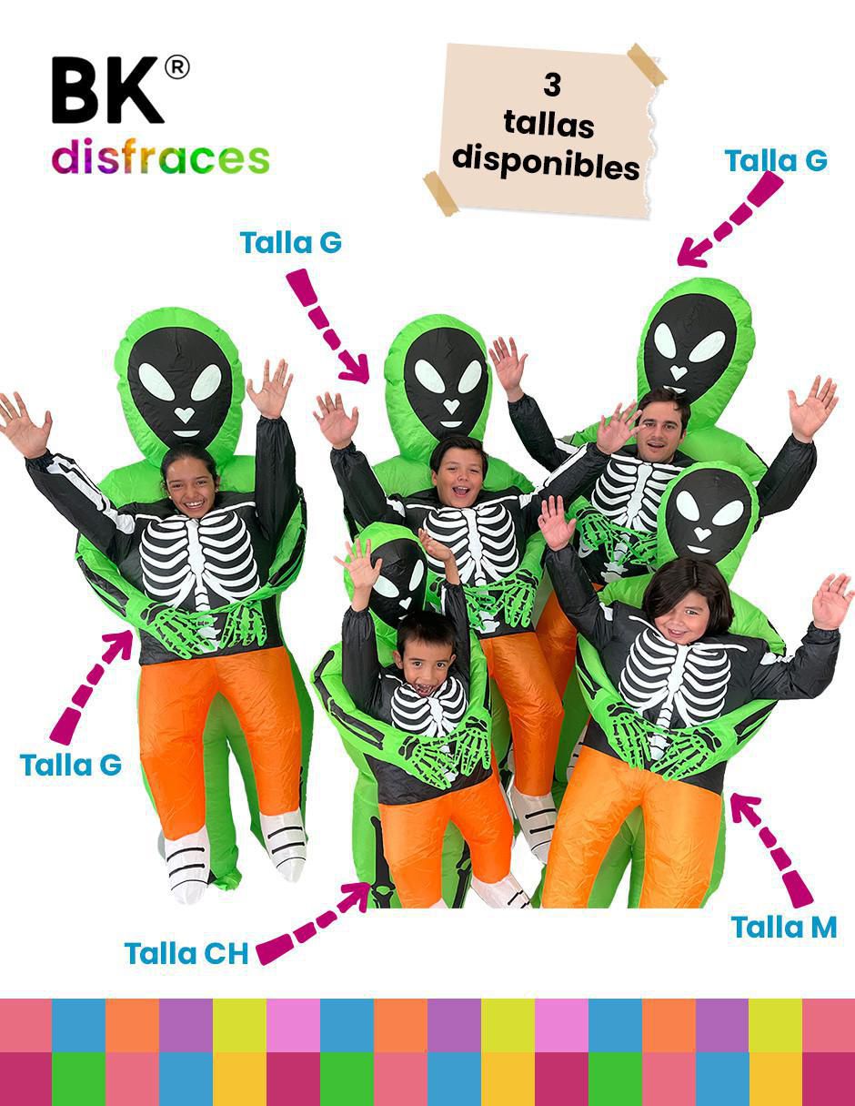 Disfraz Beckon de alien unisex