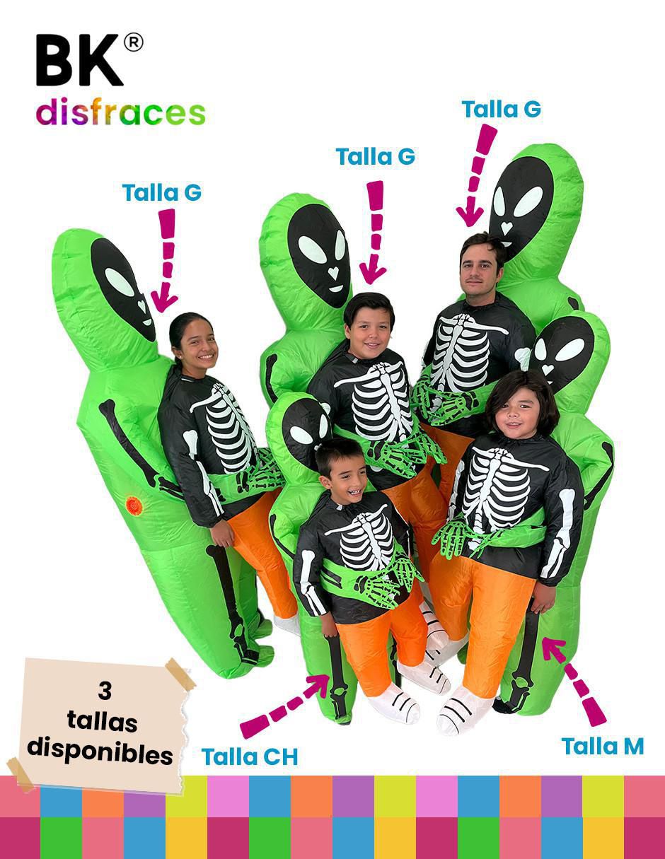 Disfraz Beckon de alien unisex