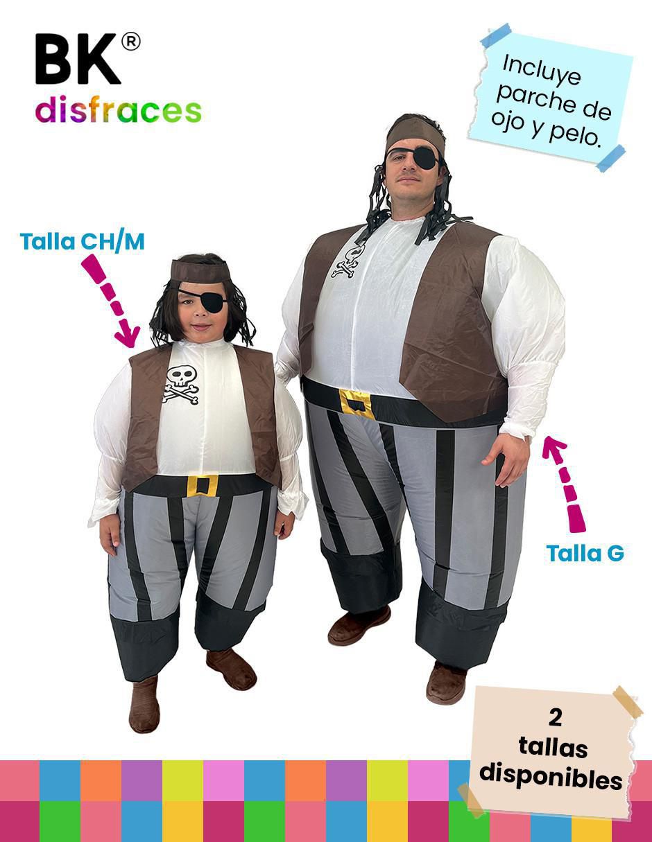Disfraz Beckon de pirata para infantil unisex