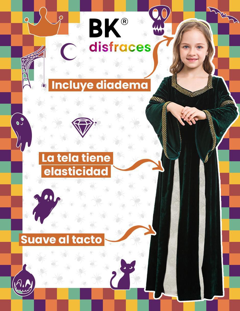 Disfraz Queen de Princesa unisex 8