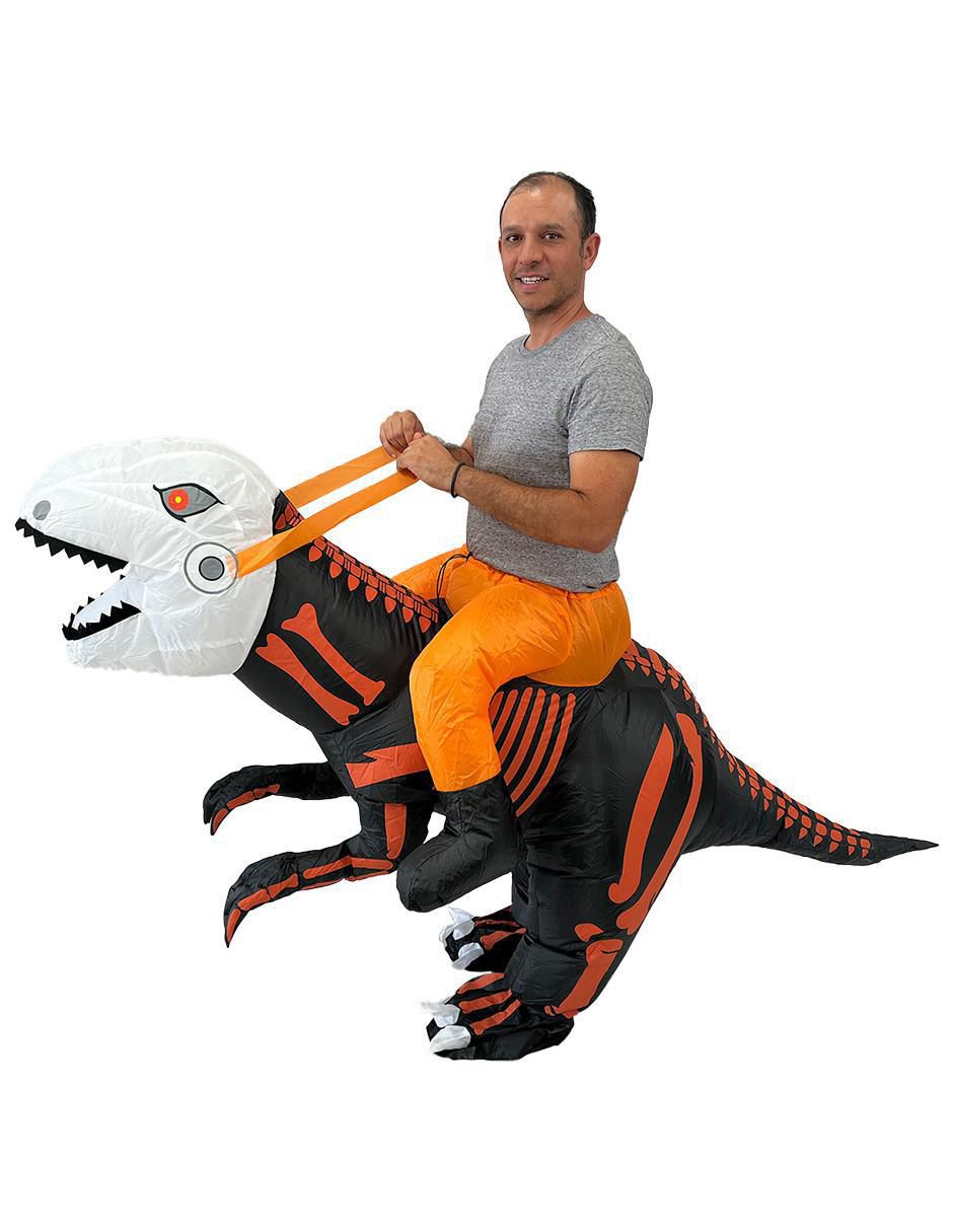Disfraz Beckon Velociraptor de dinosaurio unisex