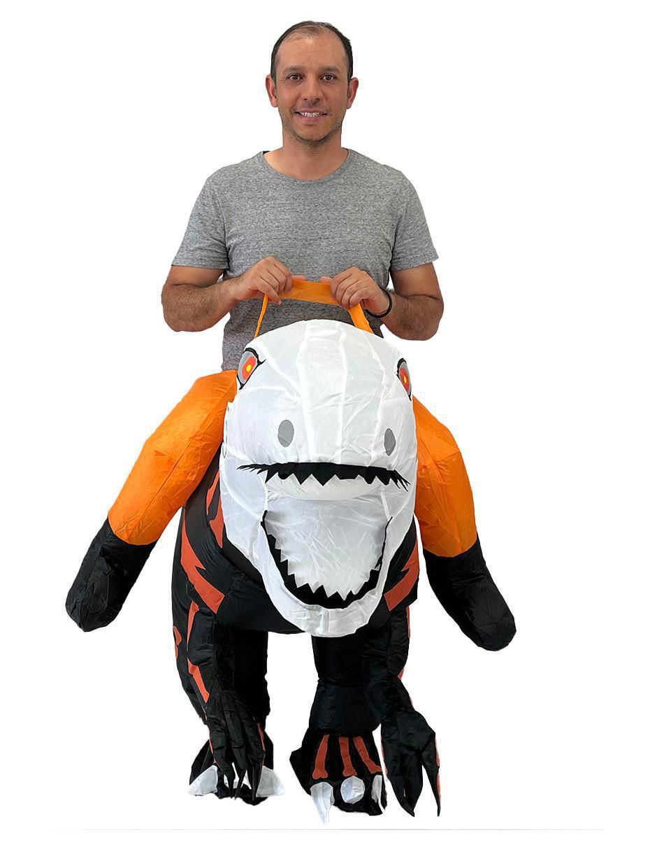 Disfraz Beckon Velociraptor de dinosaurio unisex