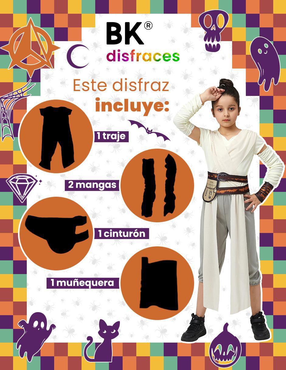 Disfraz Beckon Star wars para infantil unisex