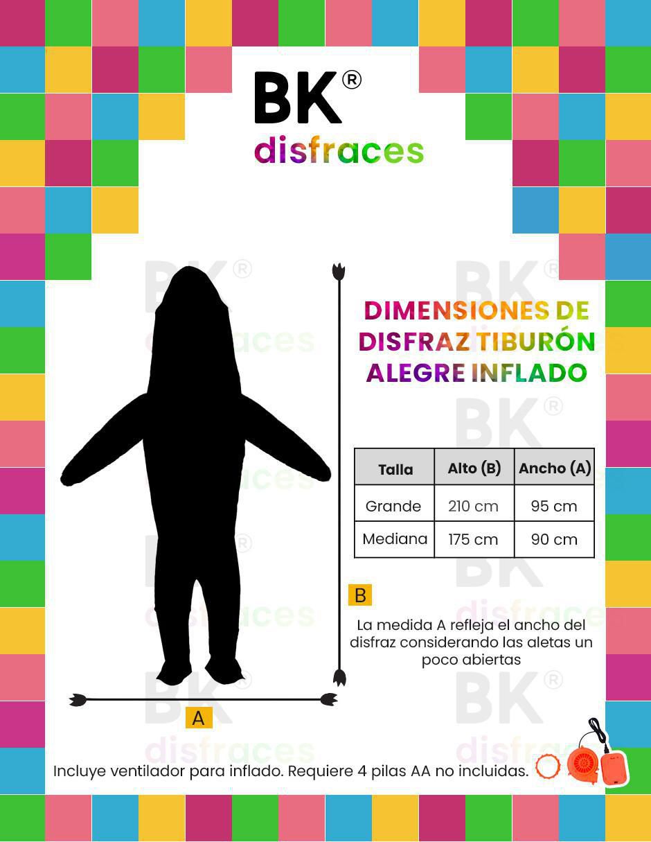 Disfraz de Tiburón unisex 8