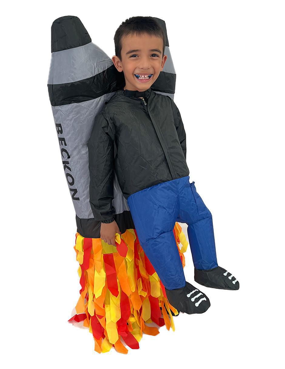 Disfraz Beckon Rocket de astronauta para infantil unisex