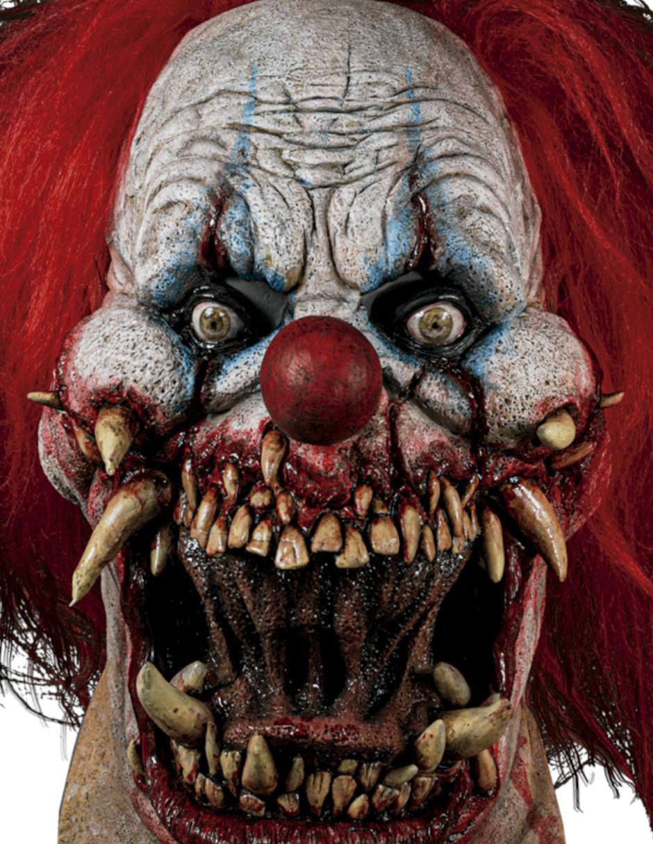 Máscara para disfraz de payaso fairy clown