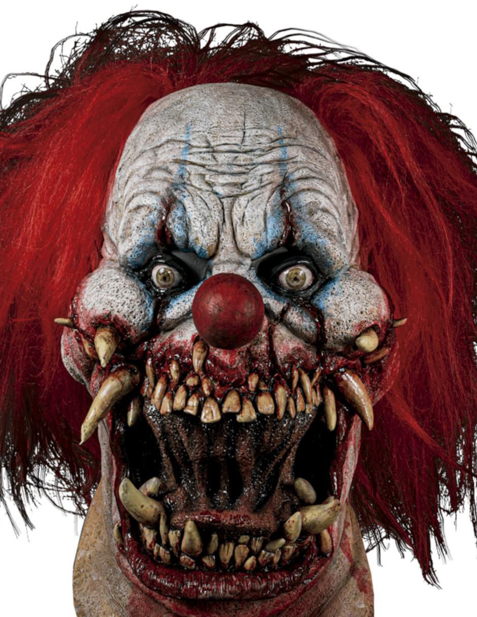 Máscara para disfraz de payaso fairy clown