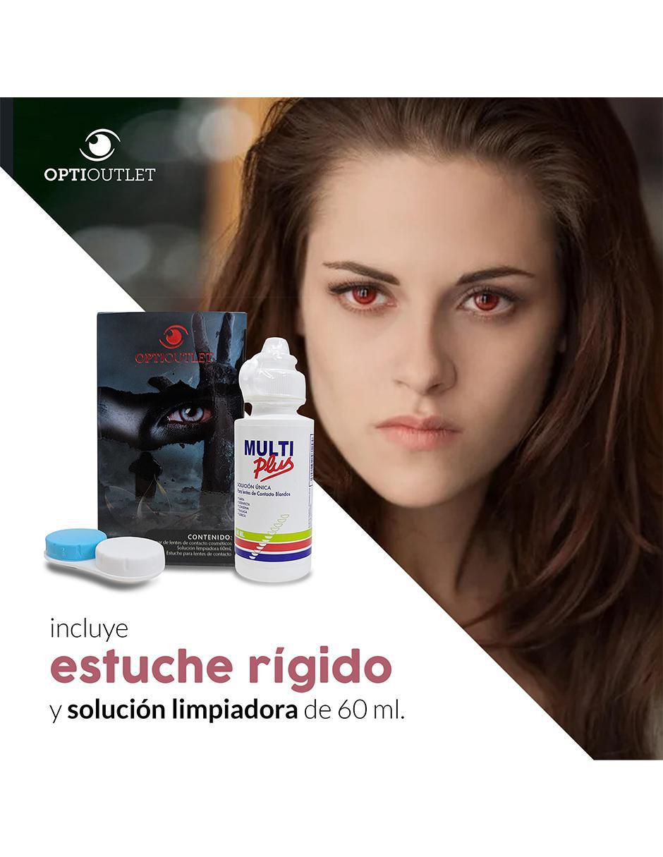 Lentes de contacto para disfraz de Halloween Optioutlet
