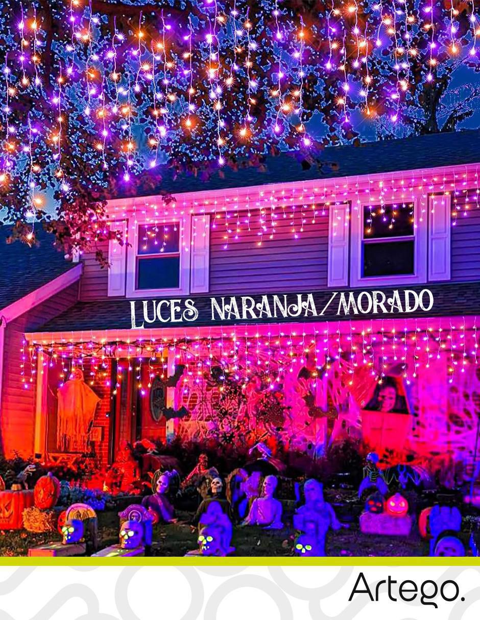 Serie de led Cascada con 190 focos 5