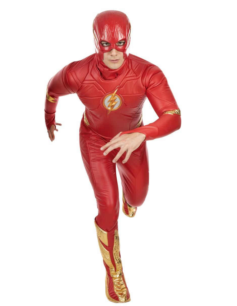 Disfraz DC de superhéroe Flash para hombre