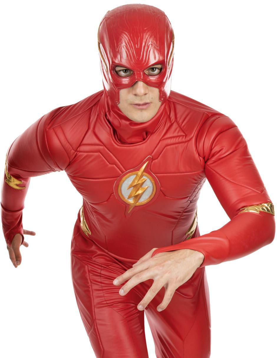 Disfraz DC de superhéroe Flash para hombre 3