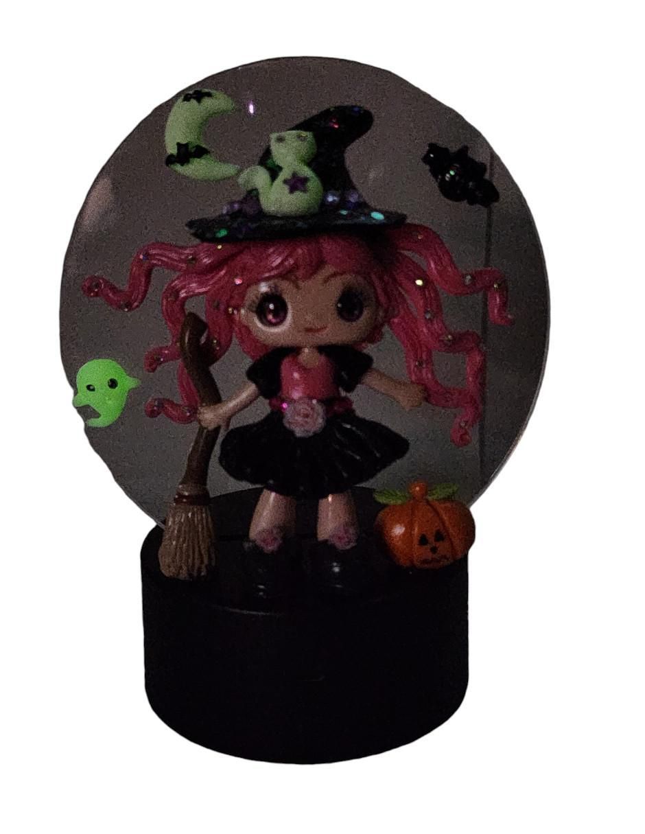 Figura decorativa de redondo Bruja 6