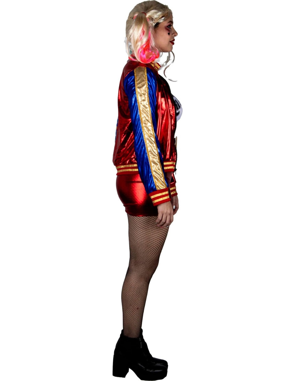 Disfraz Ghoulish Productions DC de Harley Quinn para mujer