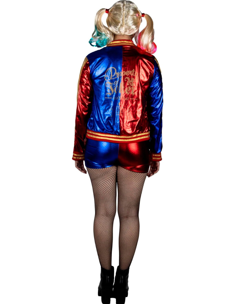 Disfraz Ghoulish Productions DC de Harley Quinn para mujer