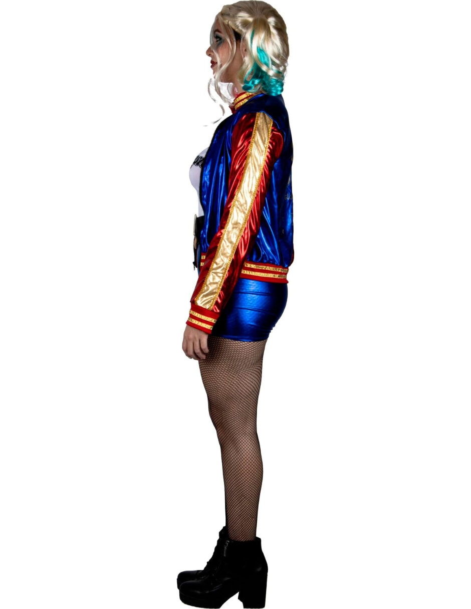 Disfraz Ghoulish Productions DC de Harley Quinn para mujer