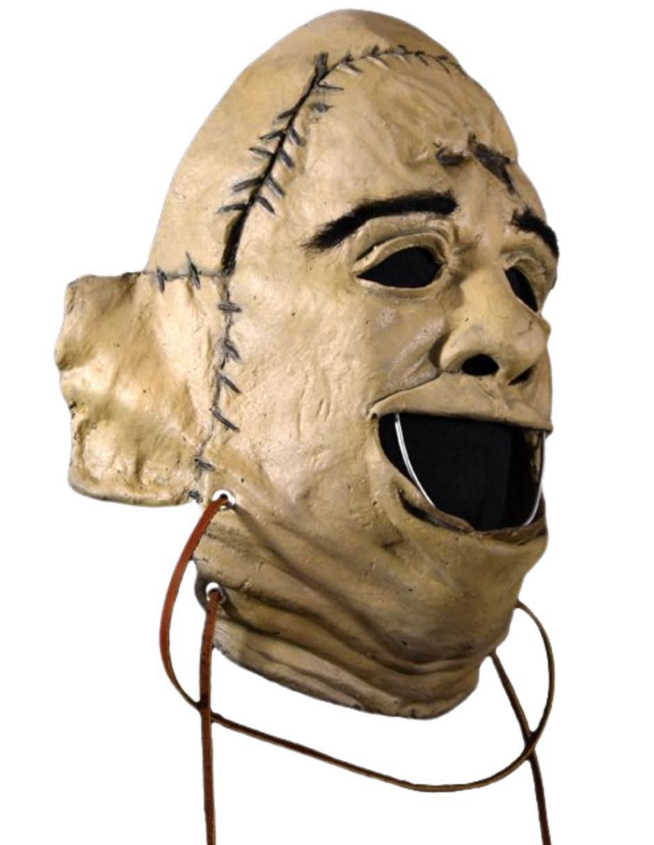 Máscara para disfraz de Leatherface Rostro de La Masacre de Texas! 3