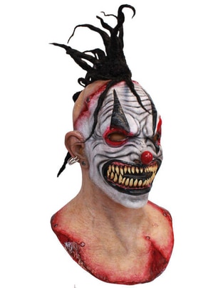 Máscara para disfraz de payaso kill the clown 1