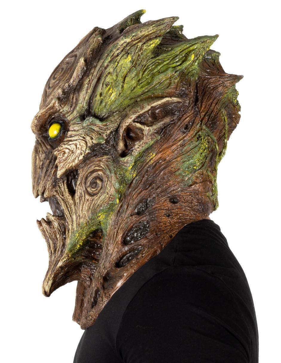Máscara para disfraz de Wood Spirit Man Nigthmare Makers 2