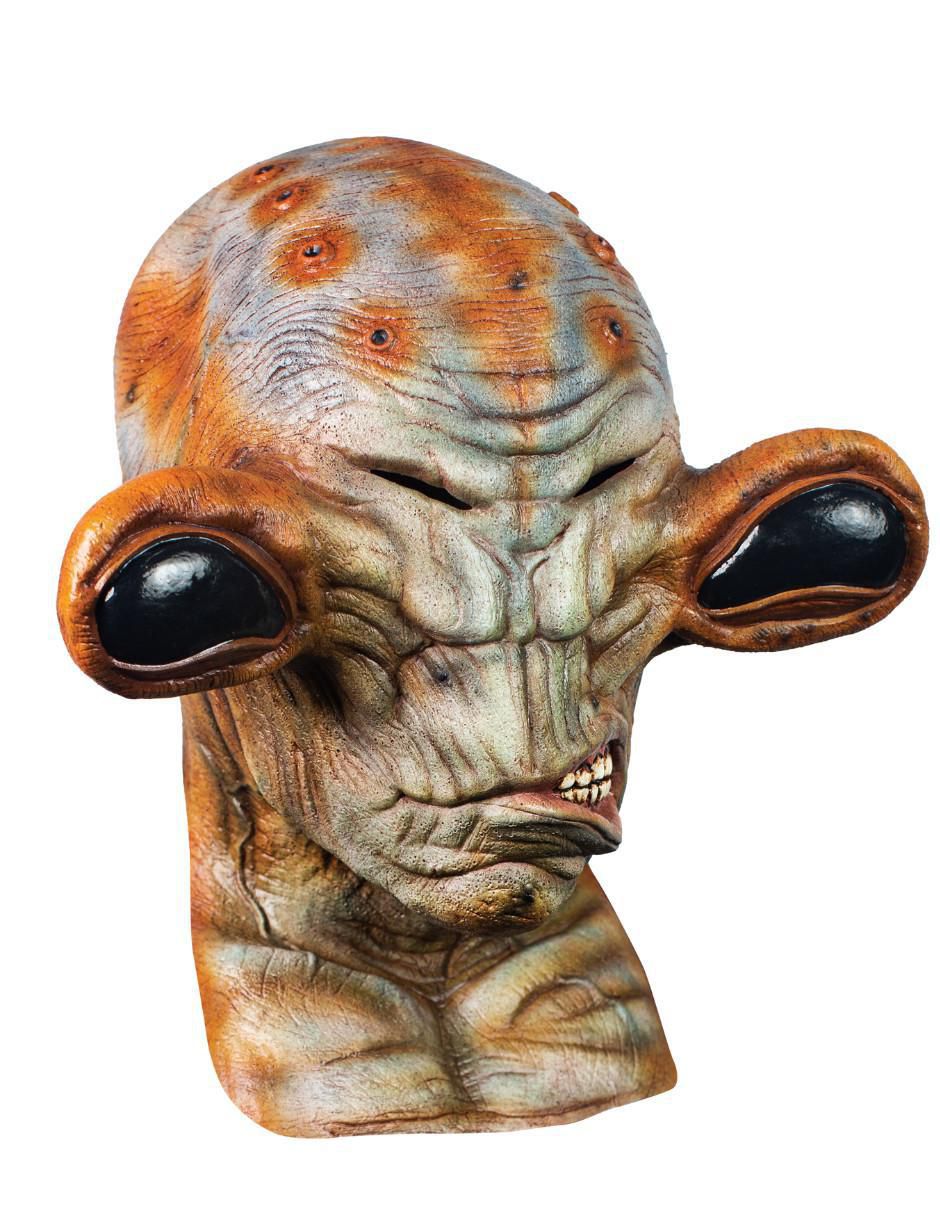 Máscara para disfraz de Alien Richer Nightmare Makers