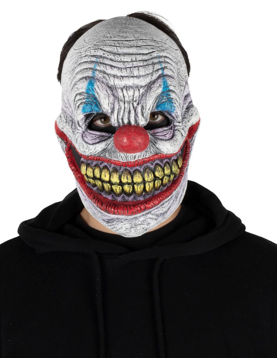 Máscara para disfraz de Clown de Evil Twin Urban Clown