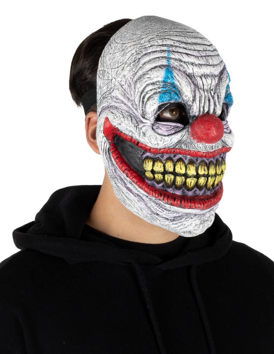 Máscara para disfraz de Clown de Evil Twin Urban Clown 4