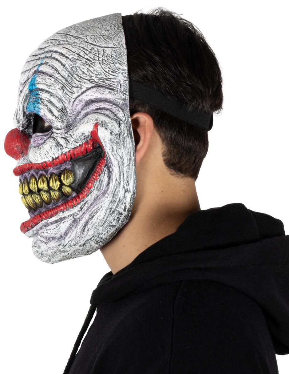 Máscara para disfraz de Clown de Evil Twin Urban Clown 3