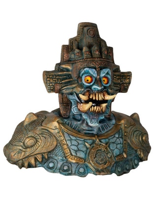 Máscara para disfraz de Tláloc Costume Nightmare Makers