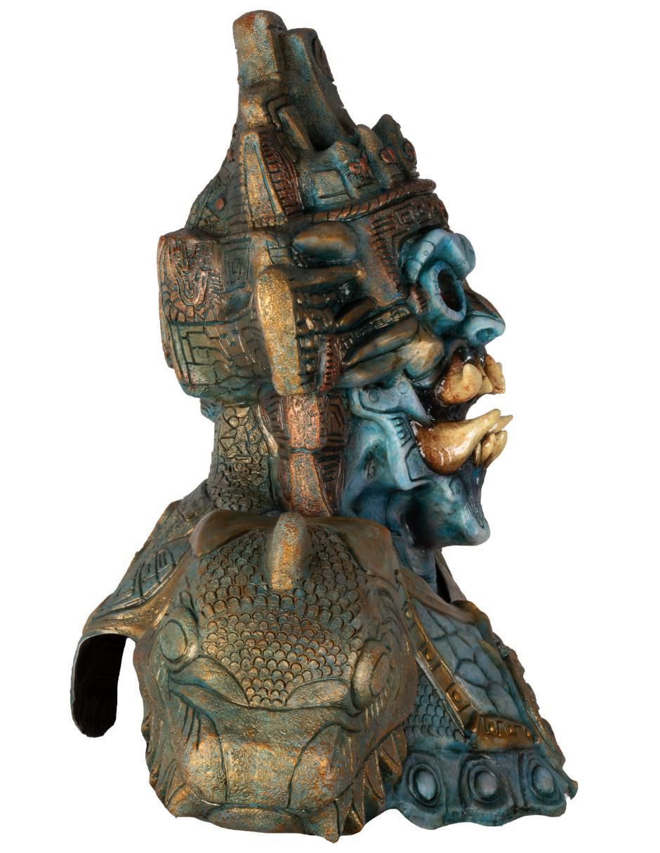 Máscara para disfraz de Tláloc Costume Nightmare Makers 3