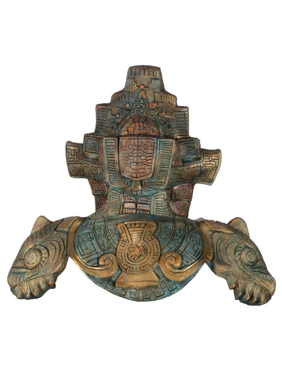 Máscara para disfraz de Tláloc Costume Nightmare Makers 2
