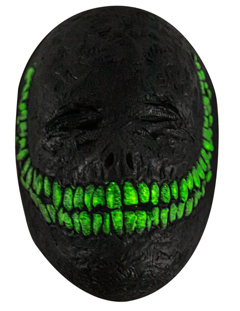 Máscara para disfraz de Creepy Grinning efecto neon dien Urban Maskes 3