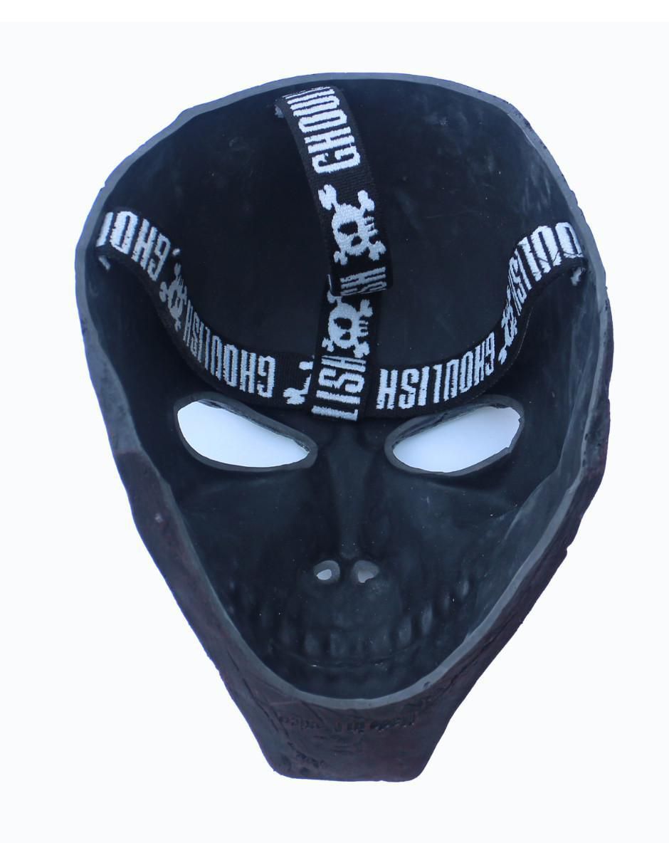 Máscara para disfraz assault glowing skul urban maskers