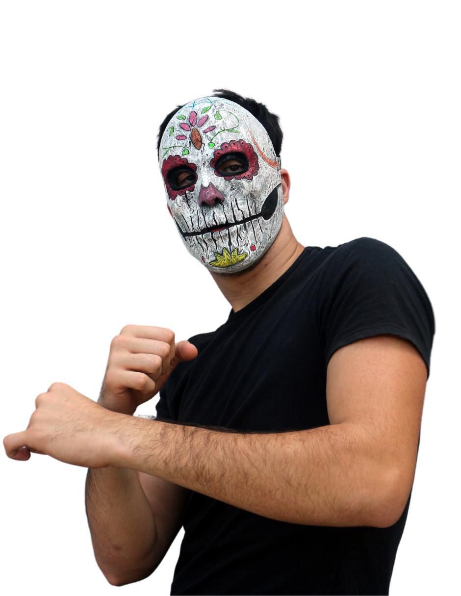 Máscara para disfraz de L.A. Catrina Día de Muertos Urban Mask Máscara para disfraz de L.A. Catrina Día de Muertos Urban Mask