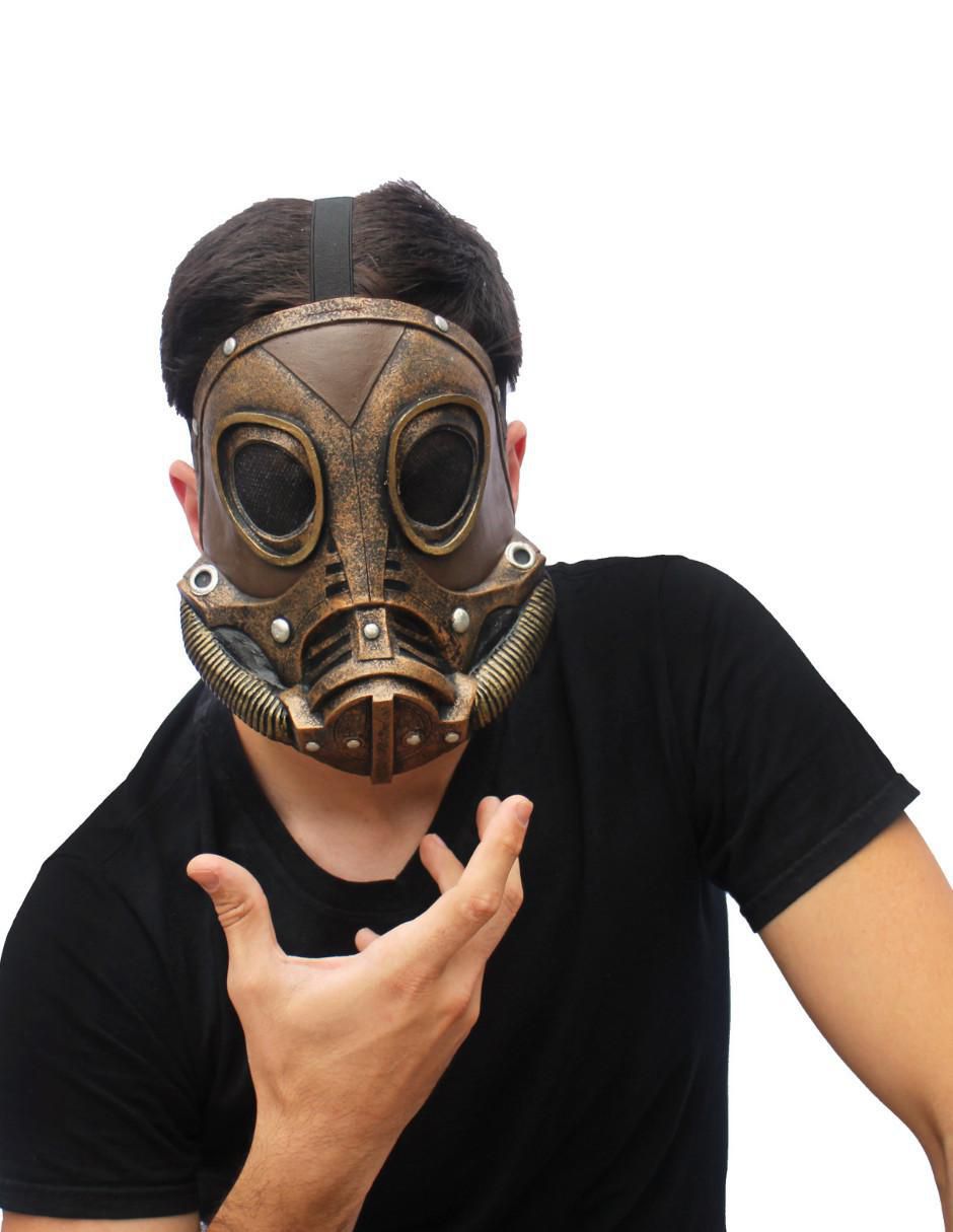 Máscara para disfraz de m3a1 steampunk
