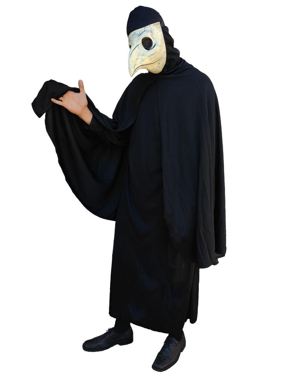 Disfraz Steampunk de Cuervo Doctor Plague Black para hombre Disfraz Steampunk de Cuervo Doctor Plague Black para hombre