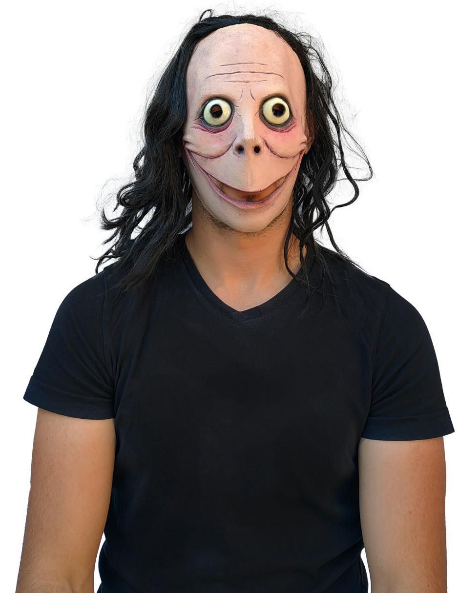 Máscara para disfraz de momo creepypasta
