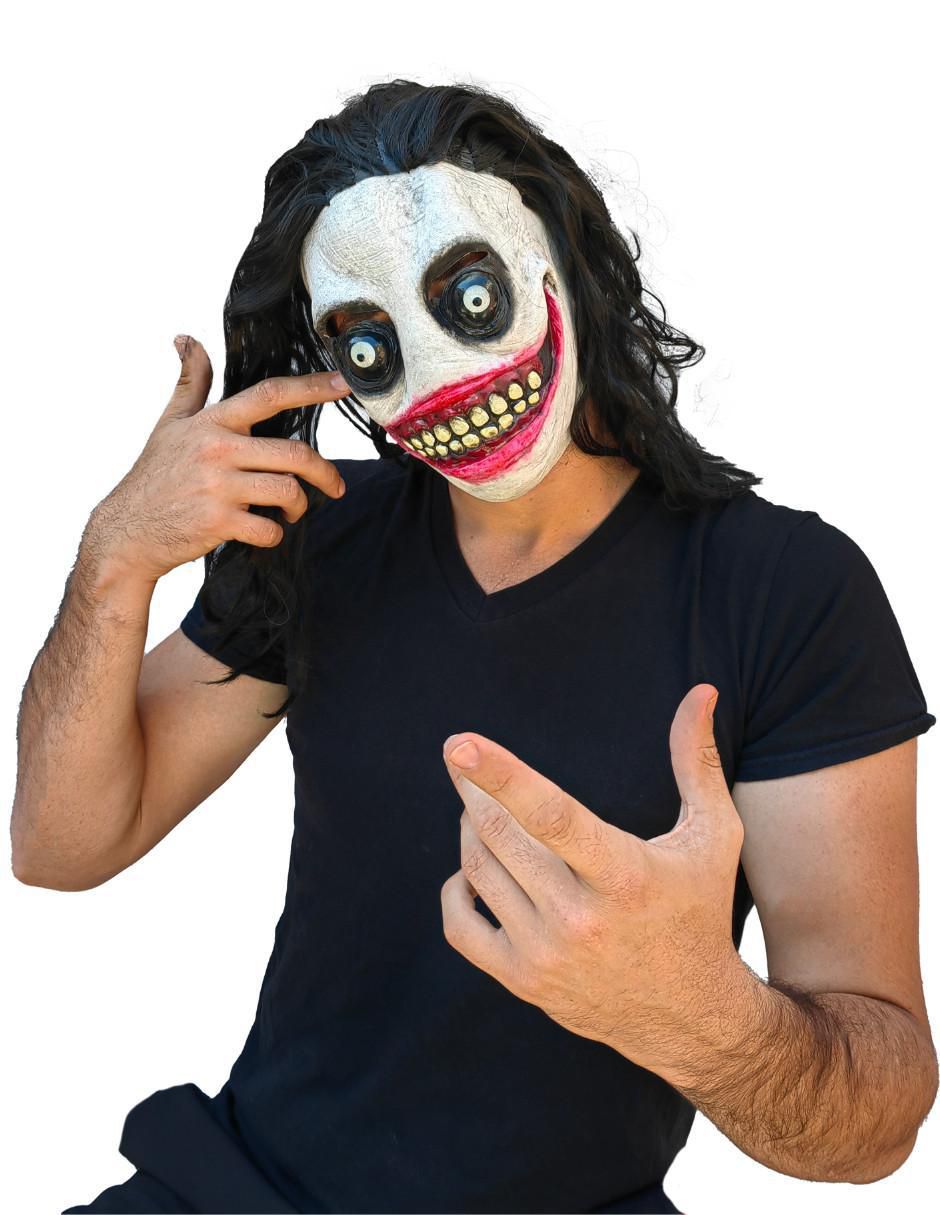 Máscara para disfraz creepypasta Máscara para disfraz creepypasta