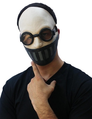 Máscara para disfraz de creepy ticci Máscara para disfraz de creepy ticci