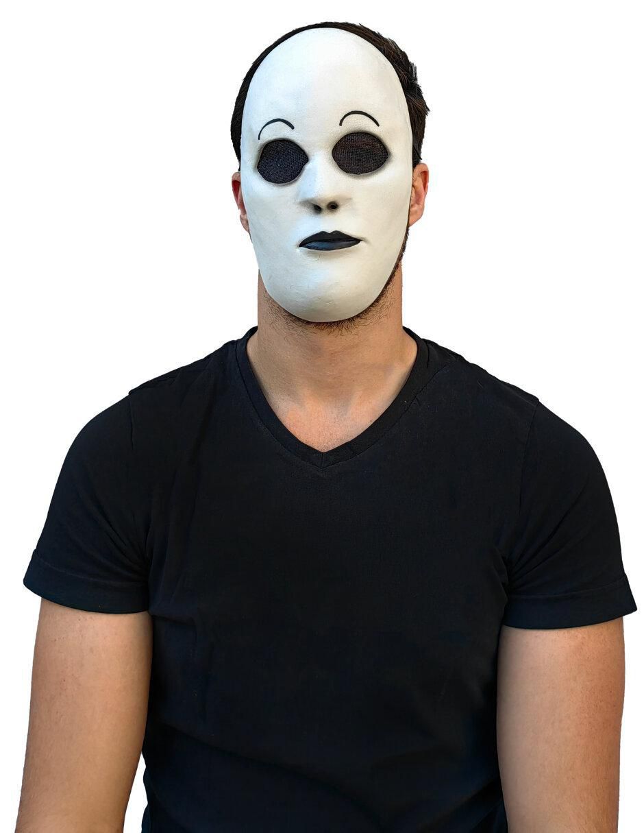 Máscara para disfraz de creepypasta white Máscara para disfraz de creepypasta white