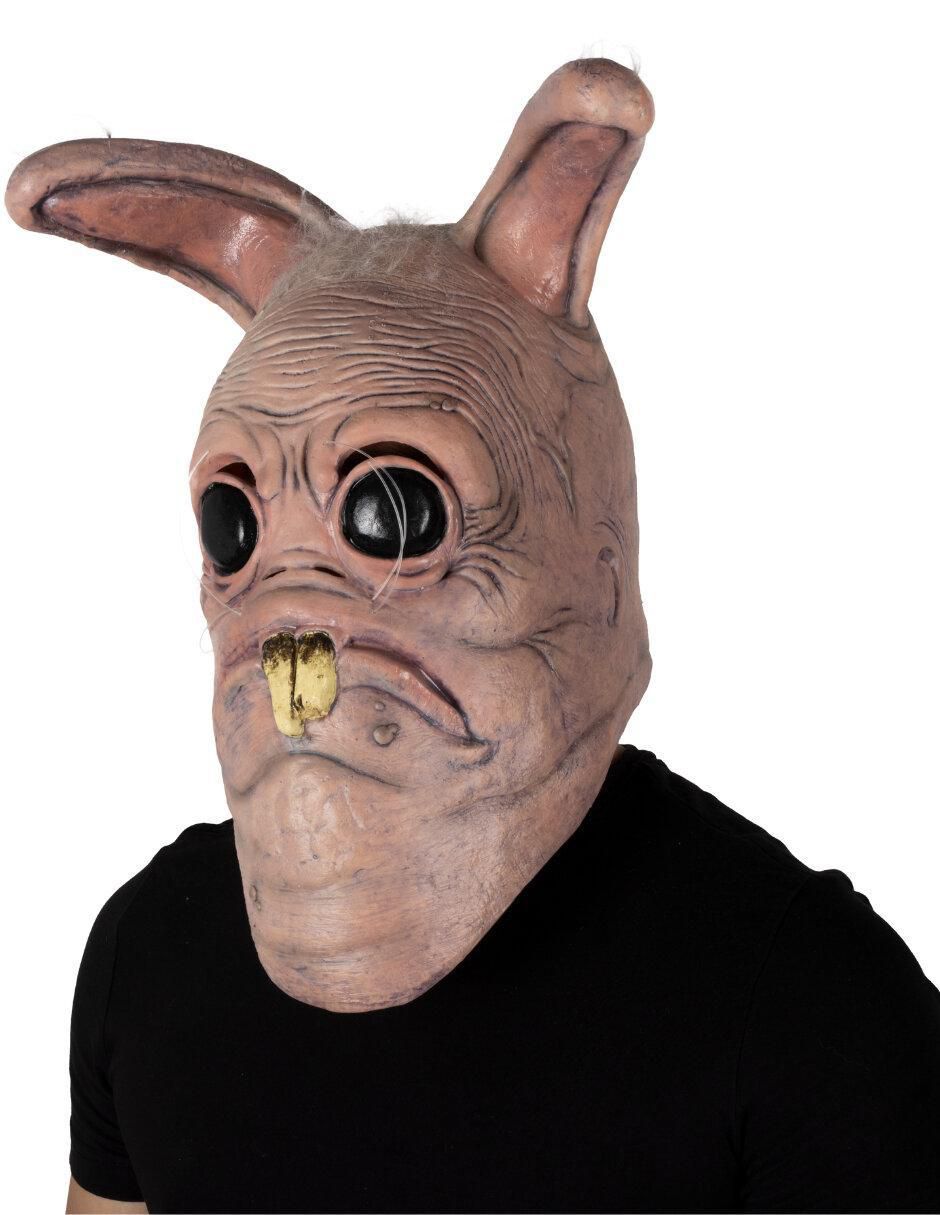 Máscara para disfraz de conejo Creepy Monster 4