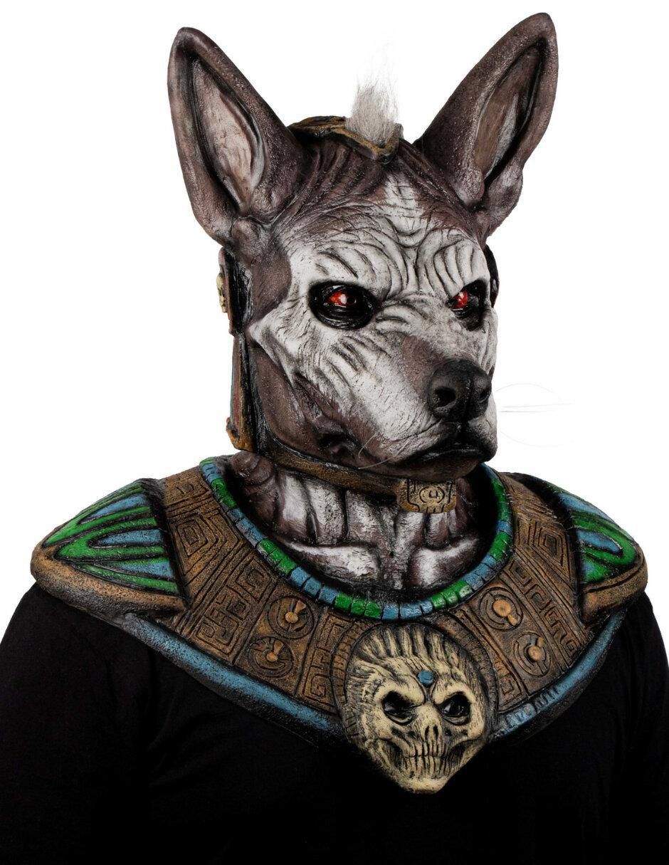 Máscara para disfraz de Dios Xólotl Nightmare 5