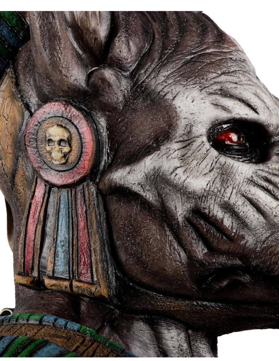 Máscara para disfraz de Dios Xólotl Nightmare 2