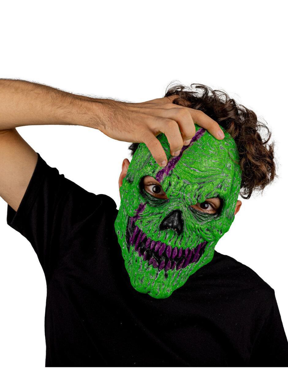 Máscara para disfraz de calavera efecto neón Urban Mask