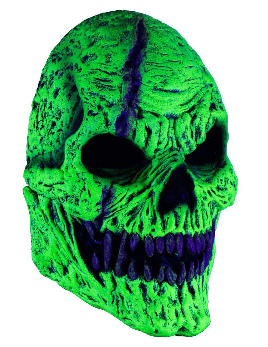 Máscara para disfraz de calavera efecto neón Urban Mask