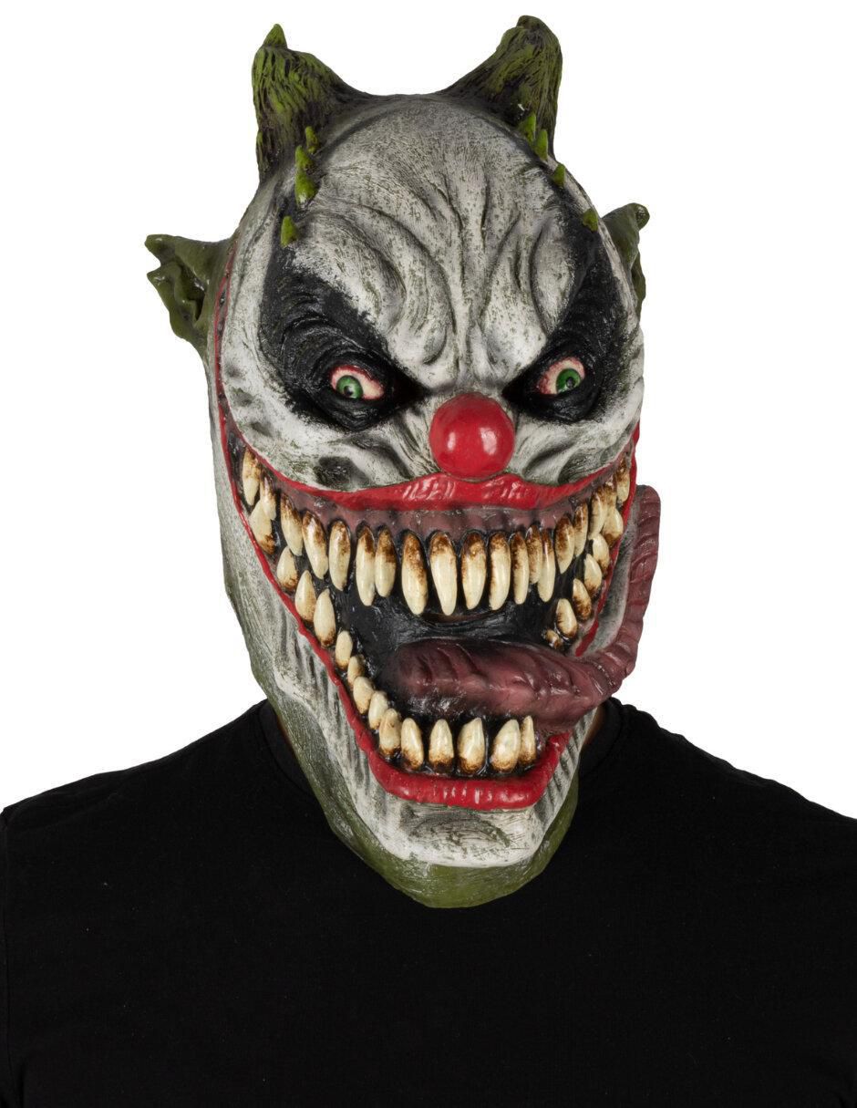 Máscara para disfraz de payaso mutante Máscara para disfraz de payaso mutante