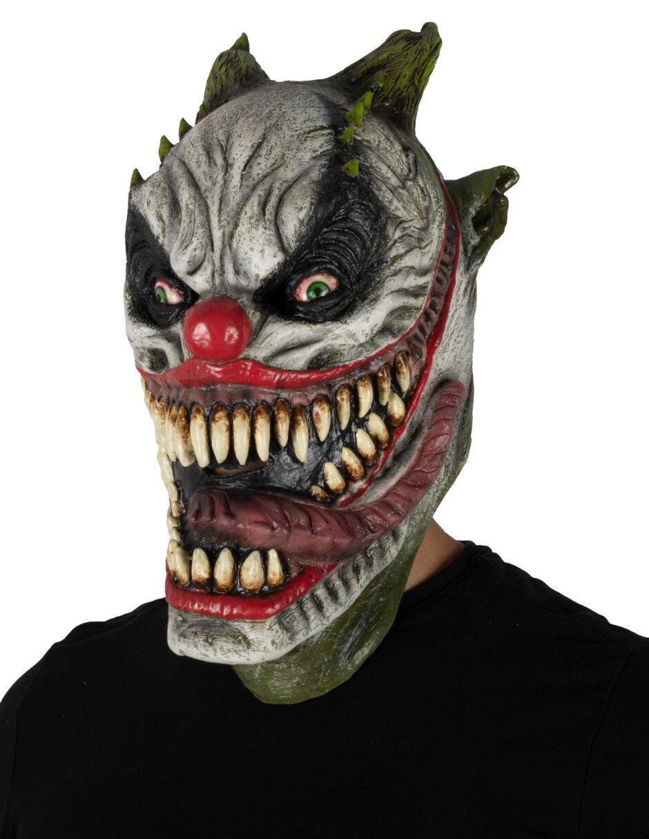 Máscara para disfraz de payaso mutante 3