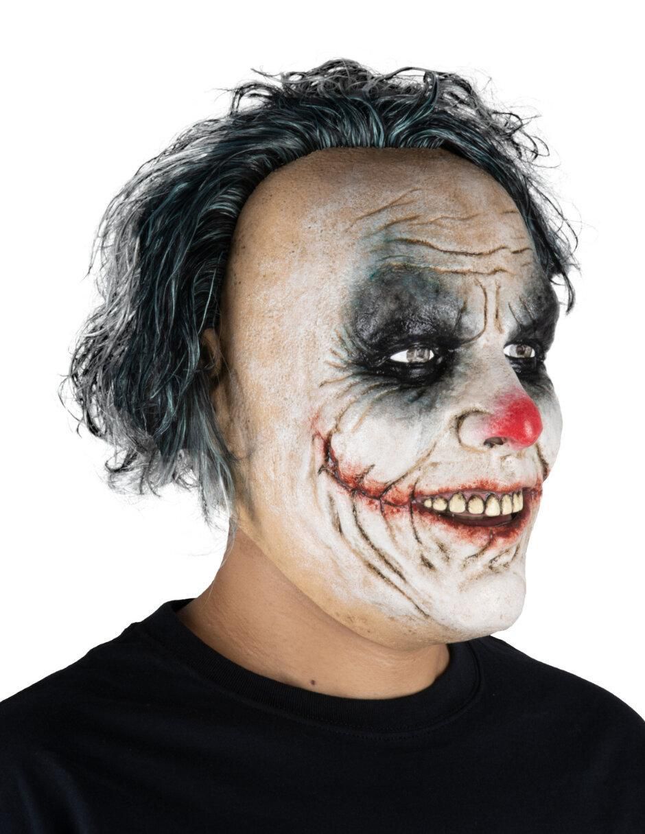Máscara para disfraz de payaso lunático 2