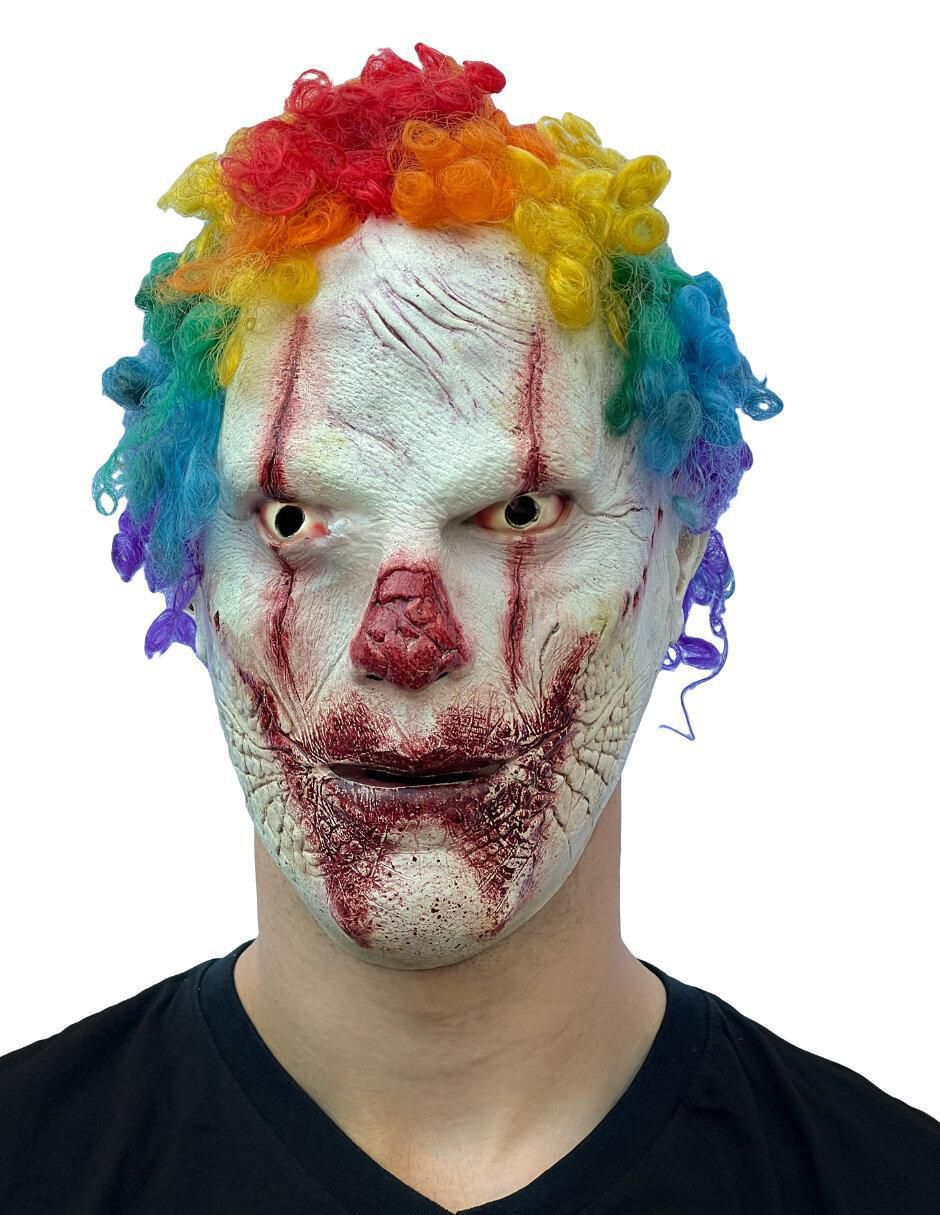 Máscara para disfraz de payaso diabólico 2