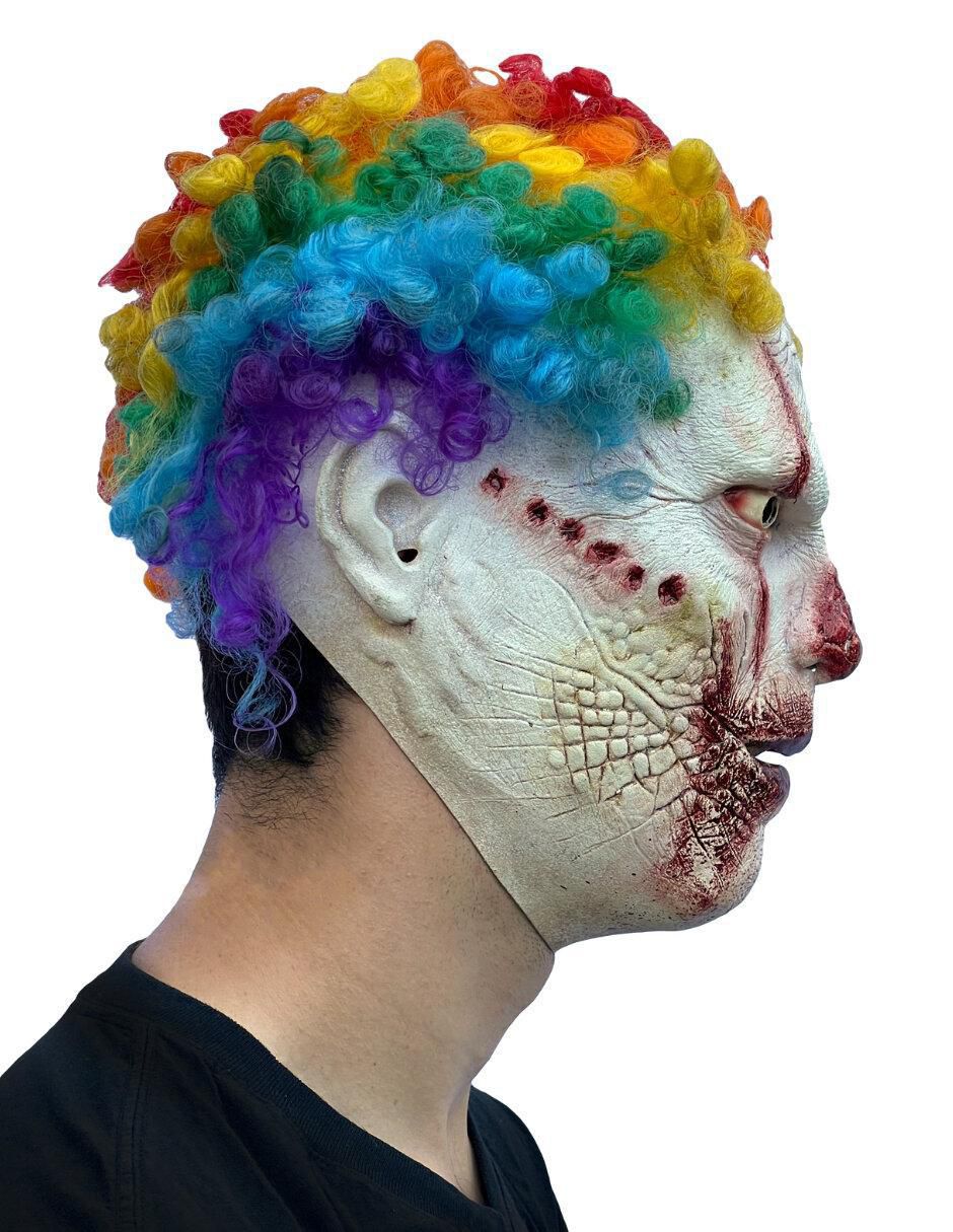Máscara para disfraz de payaso diabólico 3