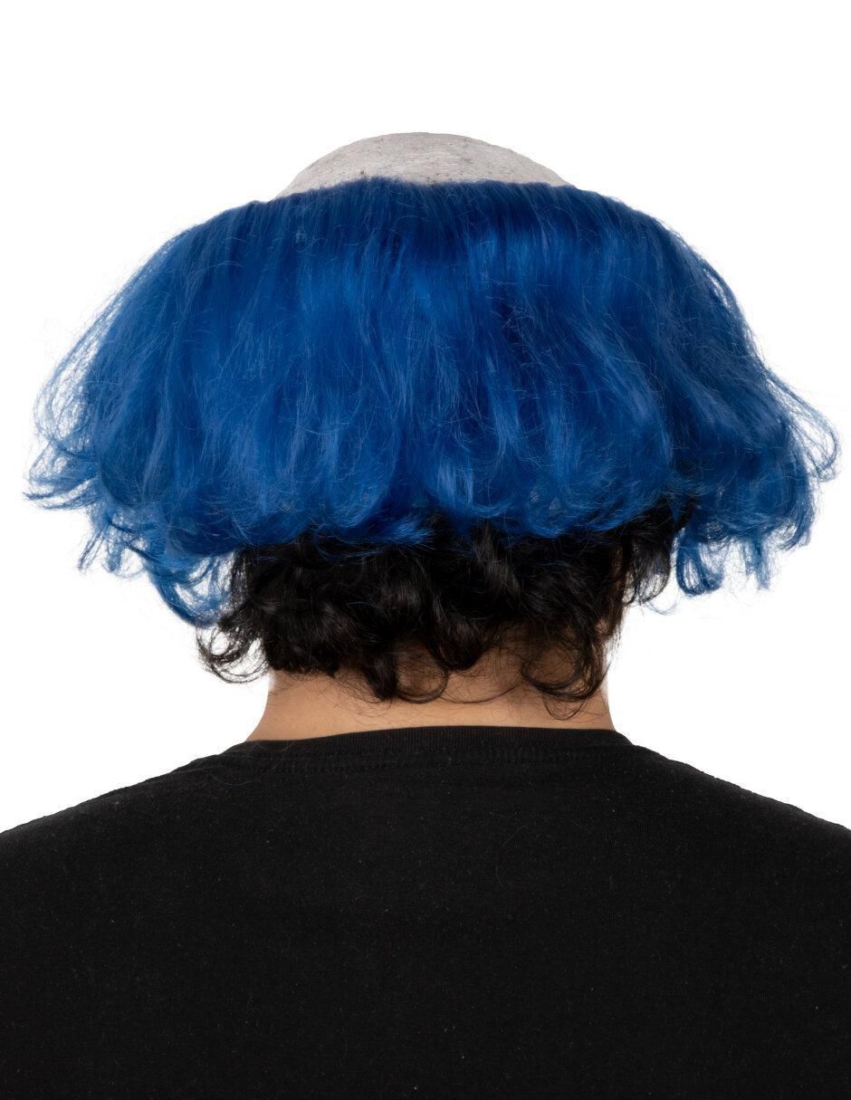 Máscara para disfraz de payaso Rabioso azul Clowns